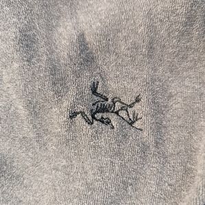 Arc'teryx fleece 1/4 zip in grey